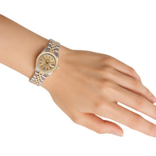 Afbeelding in Gallery-weergave laden, Rolex Lady-Datejust 26 mm champagnekleurige wijzerplaat met tweekleurige wijzerplaat P4
