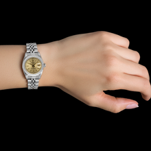 Afbeelding in Gallery-weergave laden, Handgemaakt Edelsteen Rolex karaat – bovenaanzicht
