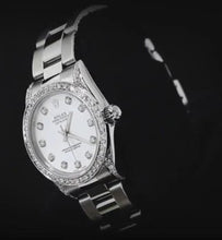 Afbeelding in Gallery-weergave laden, oesterarmband van roestvrij staal diamanten Rolex
