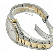 Afbeelding in Gallery-weergave laden, Zuid-Zee Parel ring in Two Tone Gold – hoekaanzicht
