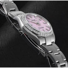 Afbeelding in Gallery-weergave laden, roze lichtgevende Rolex
