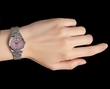 Afbeelding in Gallery-weergave laden, Rolex Oester Doorlopend 31 mm snoeproze roestvrijstalen herenhorloge met lichtgevende wijzerplaat P3
