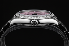 Afbeelding in Gallery-weergave laden, Rolex Oester Doorlopend Bevroren rand roestvrijstalen dameshorloge
