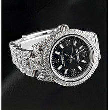 Afbeelding in Gallery-weergave laden, Rolex Oyster Perpetual 26mm 10ct Iced Echte Diamanten Dameshorloge
