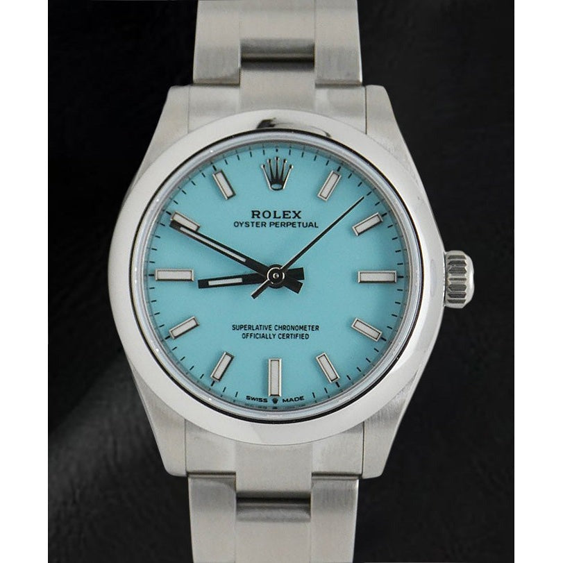 Rolex Oyster Perpetual 31mm roestvrij staal dameshorloge
