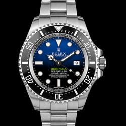 Rolex Sea-Dweller Deepsea 44mm 116660 James Cameron Blauwe Kleurverloop Wijzerplaat Roestvrij Staal Oyster-armband Horloge