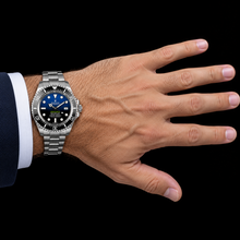 Afbeelding in Gallery-weergave laden, Rolex Sea-Dweller Deepsea 44mm 116660 James Cameron Blauwe Kleurverloop Wijzerplaat Roestvrij Staal Oyster-armband Horloge

