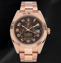 Afbeelding in Gallery-weergave laden, Rolex Sky Dweller 326935 42mm Chocolade Arabische Wijzerplaat Roségoud Horloge
