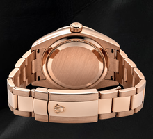 Afbeelding in Gallery-weergave laden, Rolex Sky Dweller 326935 42mm Chocolade Arabische Wijzerplaat Roségoud Horloge
