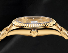 Afbeelding in Gallery-weergave laden, Rolex Sky-Dweller 326938 42mm Champagne Wijzerplaat Geelgoud Horloge

