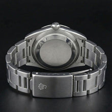 Afbeelding in Gallery-weergave laden, Rolex datumjust Horloge Romeinse Wijzerplaat Gladde Lunette Roestvrij Staal Middelgroot
