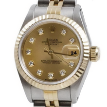 Afbeelding in Gallery-weergave laden, goud Datumjust dameshorloge Rolex
