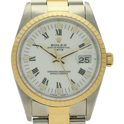 Rolex Tweekleurig Herenhorloge Oyster-armband Man