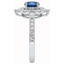 Afbeelding in Gallery-weergave laden, echte round diamant 4.30karaat ring profielweergave
