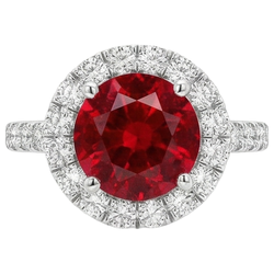 Echte Robijn Ring 4.50 Karaat
