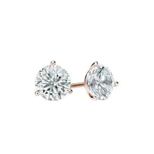 Afbeelding in Gallery-weergave laden, GIA-gecertificeerd Natuurlijke Diamanten Oorbellen 6.01ct - 14K Roségoud
