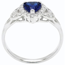 Afbeelding in Gallery-weergave laden, echte round diamant 1.50karaat ring bovenaanzicht
