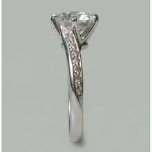 Afbeelding in Gallery-weergave laden, Ronde Diamanten jubileum ring 1,36 karaat sieraden Nieuw wit goud 14k
