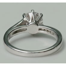 Afbeelding in Gallery-weergave laden, Ronde Diamanten jubileum ring 1,36 karaat sieraden Nieuw wit goud 14k
