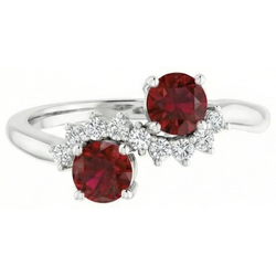 Echte Robijn Ring 2.40 Karaat