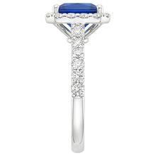 Afbeelding in Gallery-weergave laden, echte round diamant 4.50karaat ring profielweergave
