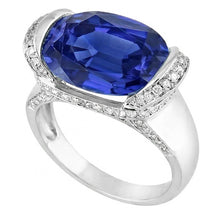 Afbeelding in Gallery-weergave laden, echte round diamant 4.50karaat ring vooraanzicht
