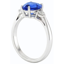 Afbeelding in Gallery-weergave laden, echte round diamant 1.75karaat ring drie kwart
