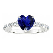 Afbeelding in Gallery-weergave laden, echte round diamant 2.50karaat ring close-up detail
