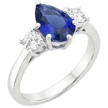 Afbeelding in Gallery-weergave laden, echte round diamant 3karaat ring zijaanzicht
