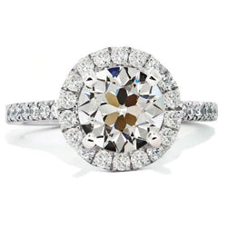 Natuurlijke Diamanten Ring 7ct - Witgoud 14K