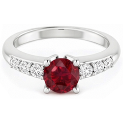 Echte Diamant Ring 1 Karaat
