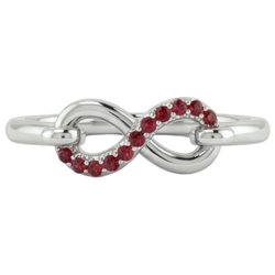 Echte Robijn Ring 1 Karaat