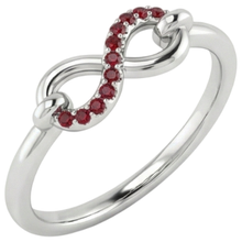 Afbeelding in Gallery-weergave laden, echte round robijn 1karaat ring close-up detail
