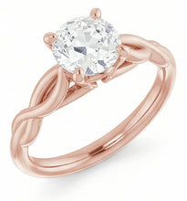 Afbeelding in Gallery-weergave laden, Natuurlijke Diamanten Ring 2ct - Roségoud 14K
