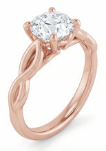 Afbeelding in Gallery-weergave laden, Natuurlijke Diamanten Ring 2ct - Roségoud 14K
