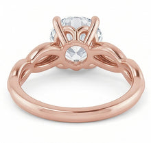 Afbeelding in Gallery-weergave laden, Natuurlijke Diamanten Ring 2ct - Roségoud 14K

