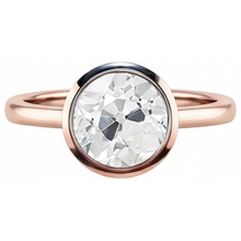 Afbeelding in Gallery-weergave laden, echte round diamant 1karaat watch close-up detail
