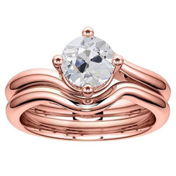 Natuurlijke Diamanten Ring 2.50ct - Roségoud 14K