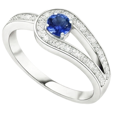 Afbeelding in Gallery-weergave laden, echte round diamant 1.50karaat ring bovenaanzicht
