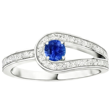 Afbeelding in Gallery-weergave laden, echte round diamant 1.50karaat ring zijaanzicht
