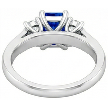 Afbeelding in Gallery-weergave laden, echte round diamant 1.25karaat ring met diamantaccenten
