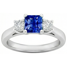 Afbeelding in Gallery-weergave laden, echte round diamant 1.25karaat ring close-up detail
