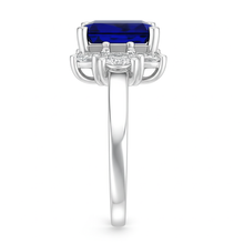 Afbeelding in Gallery-weergave laden, Natuurlijke Saffier Ring 4.50ct - Witgoud 14K
