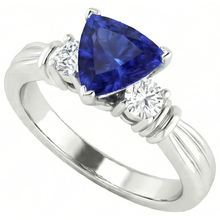 Afbeelding in Gallery-weergave laden, echte round diamant 1.75karaat ring close-up detail
