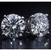 Afbeelding in Gallery-weergave laden, Oorbel 2,50 Karaat Witgoud 14K Sieraden
