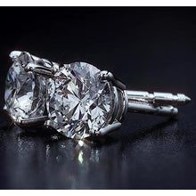 Afbeelding in Gallery-weergave laden, Diamanten Mandknopje Oorbel 2,50
