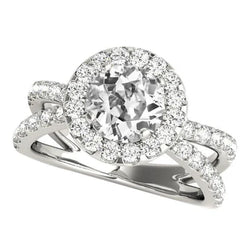 Natuurlijke Diamanten Ring 5.50ct - Witgoud 14K
