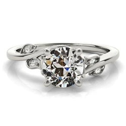 Natuurlijke Diamanten Ring 2.50ct - Witgoud 14K