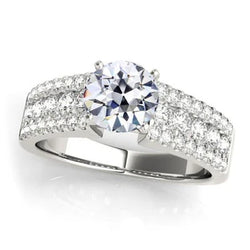 Natuurlijke Diamanten Ring 5ct - Witgoud 14K