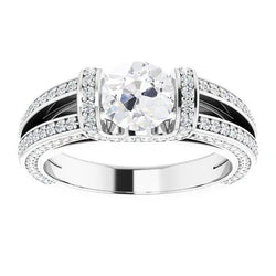 Natuurlijke Diamanten Ring 6ct - Witgoud 14K